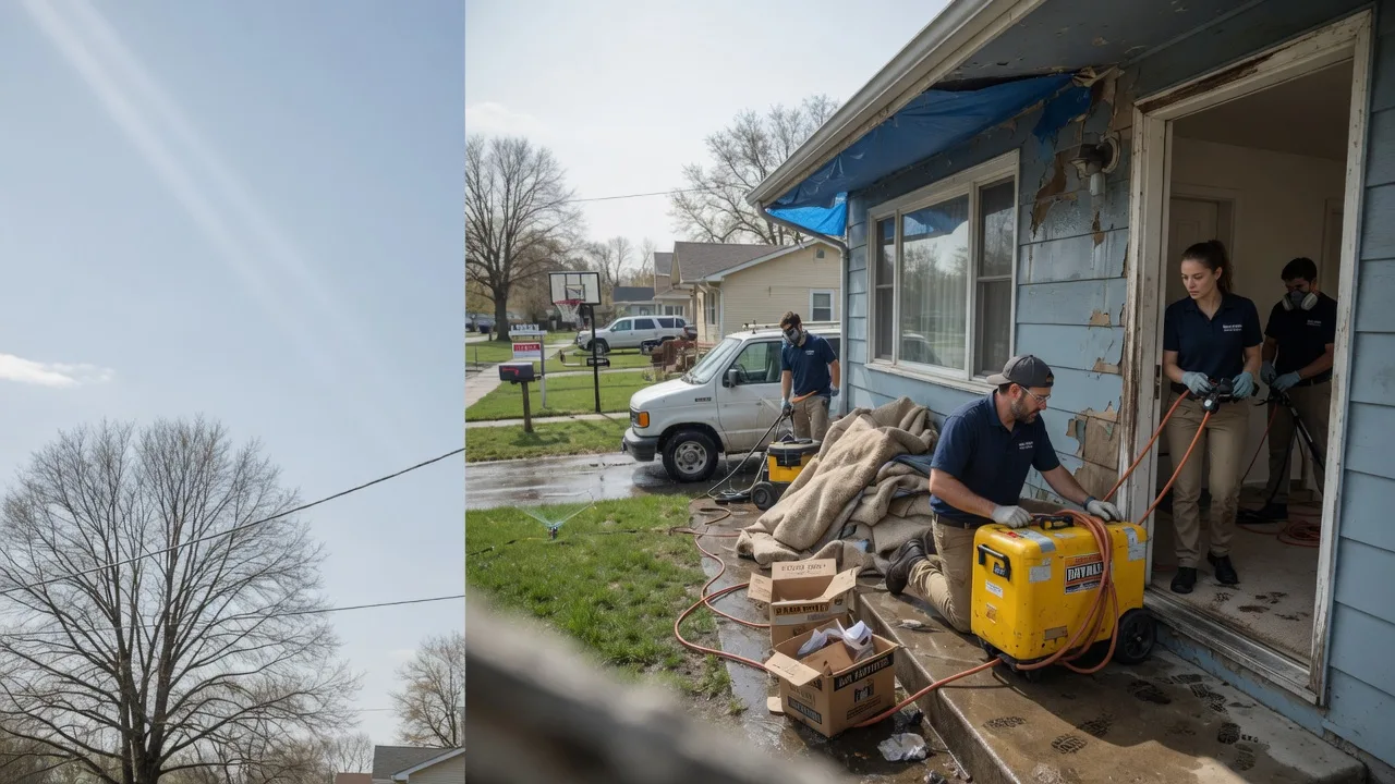 Basement Flood Cleanup in Blue River, WI near me